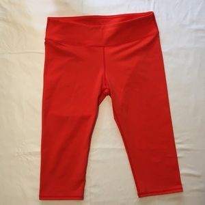3/$15 Fabletics red athletic bottoms